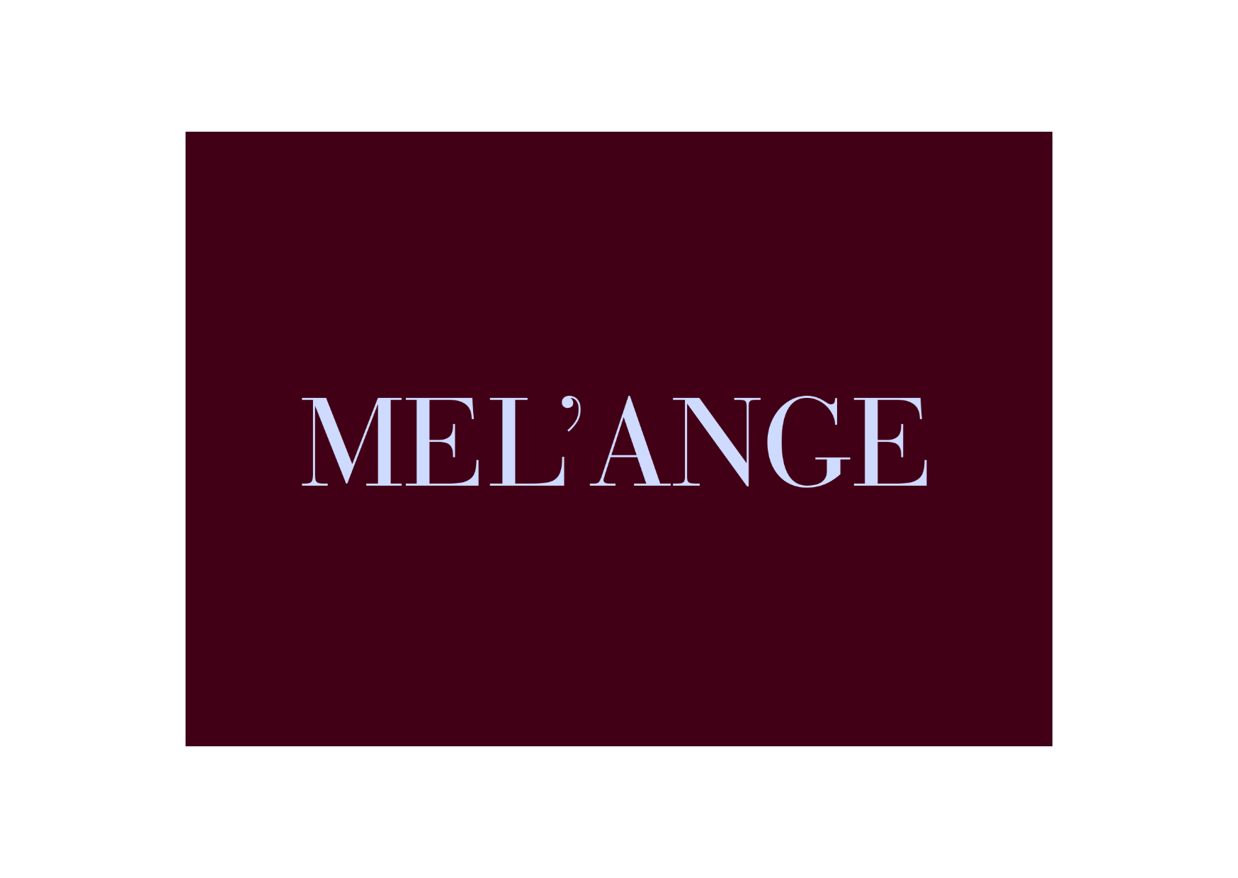 MEL'ANGE cadeaubon