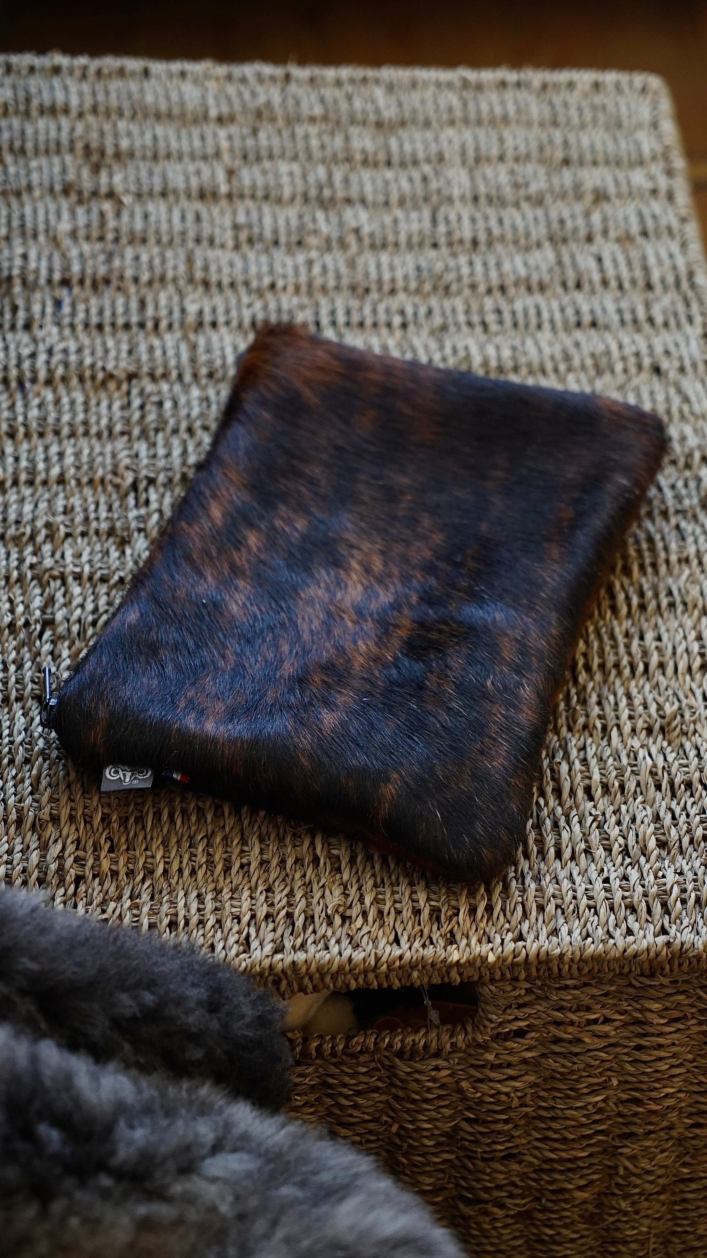 Clutch bag koeienvacht