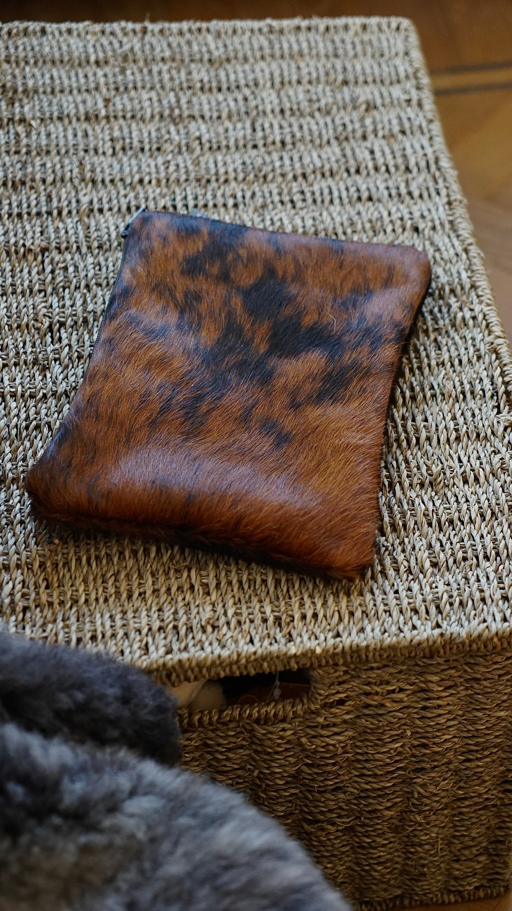 Clutch bag koeienvacht